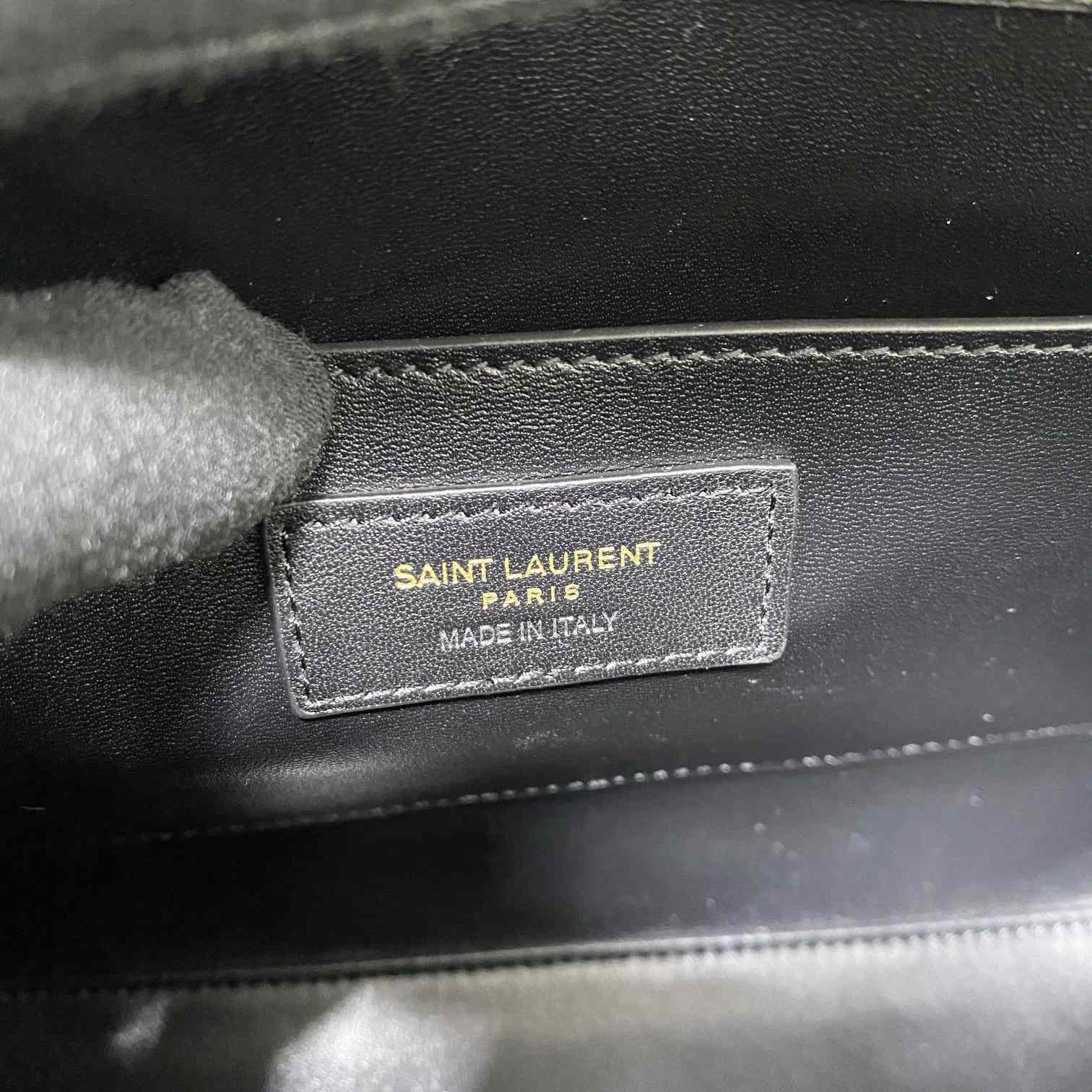 Saint Laurent Manhattan Shoulder Bag In Box Saint Laurent Leather - EUR FASHION