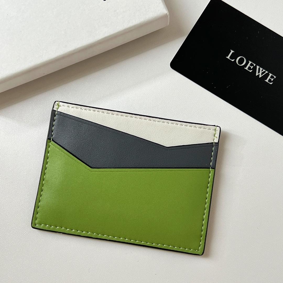 Loewe Puzzle Plain Cardholder (10x7.5cm) - EUR FASHION