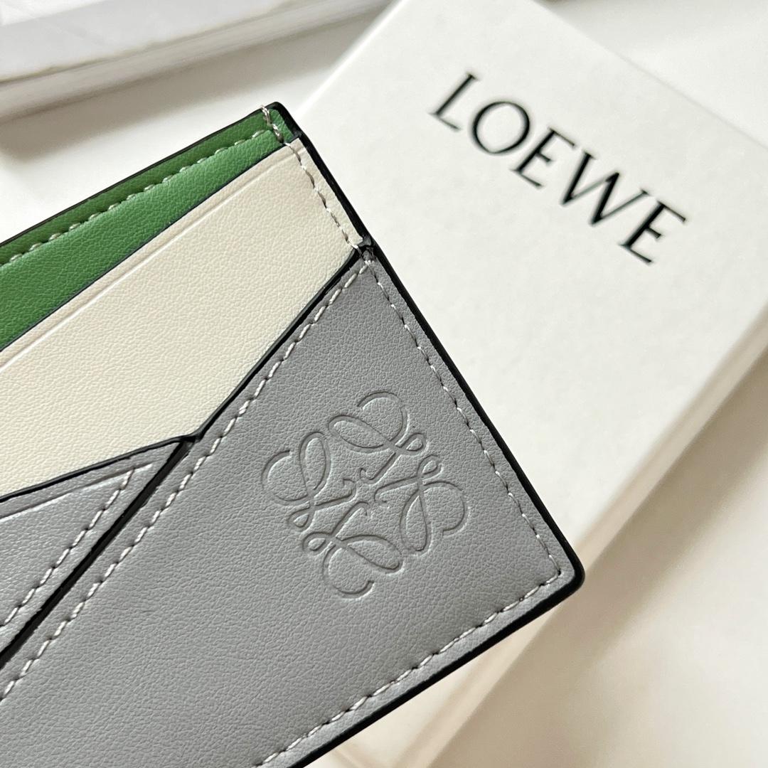 Loewe Puzzle Plain Cardholder (10x7.5cm) - EUR FASHION