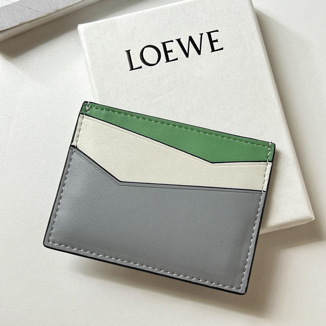 Loewe Puzzle Plain Cardholder (10x7.5cm) - EUR FASHION