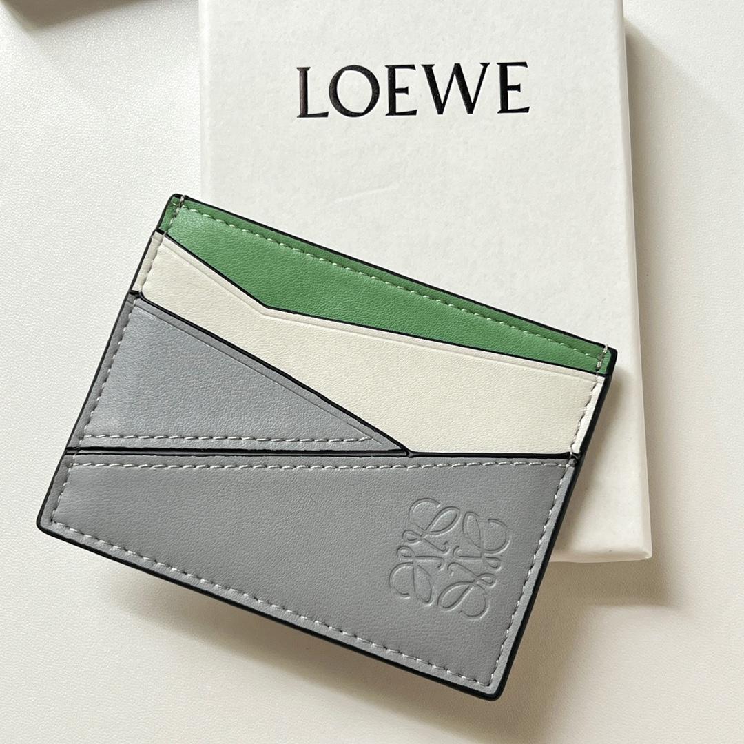 Loewe Puzzle Plain Cardholder (10x7.5cm) - EUR FASHION