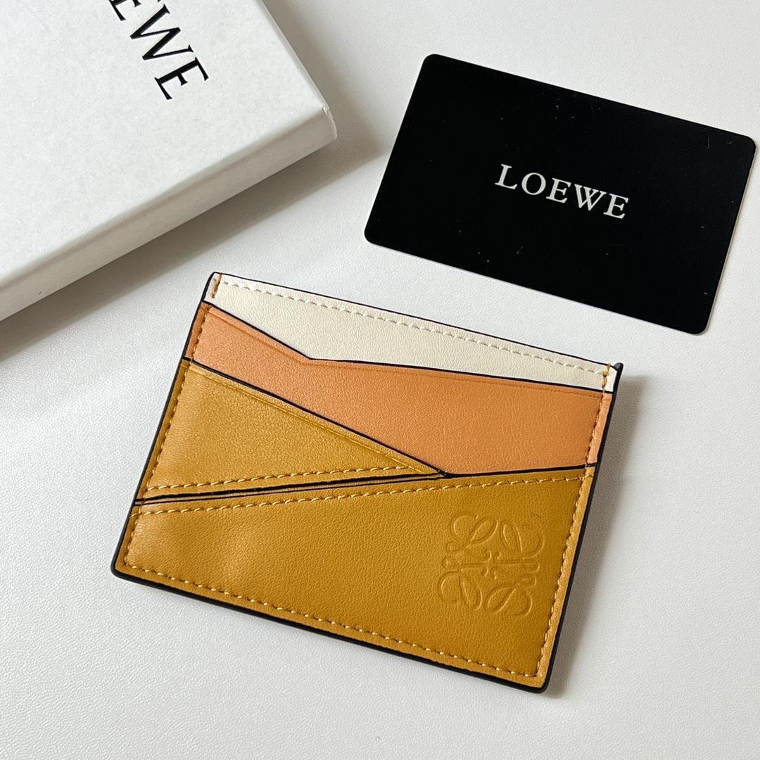 Loewe Puzzle Plain Cardholder (10x7.5cm) - EUR FASHION