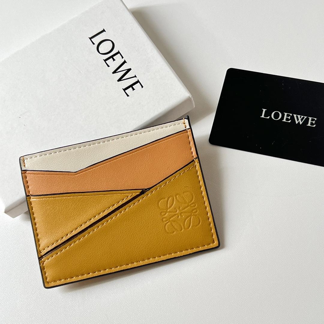 Loewe Puzzle Plain Cardholder (10x7.5cm) - EUR FASHION