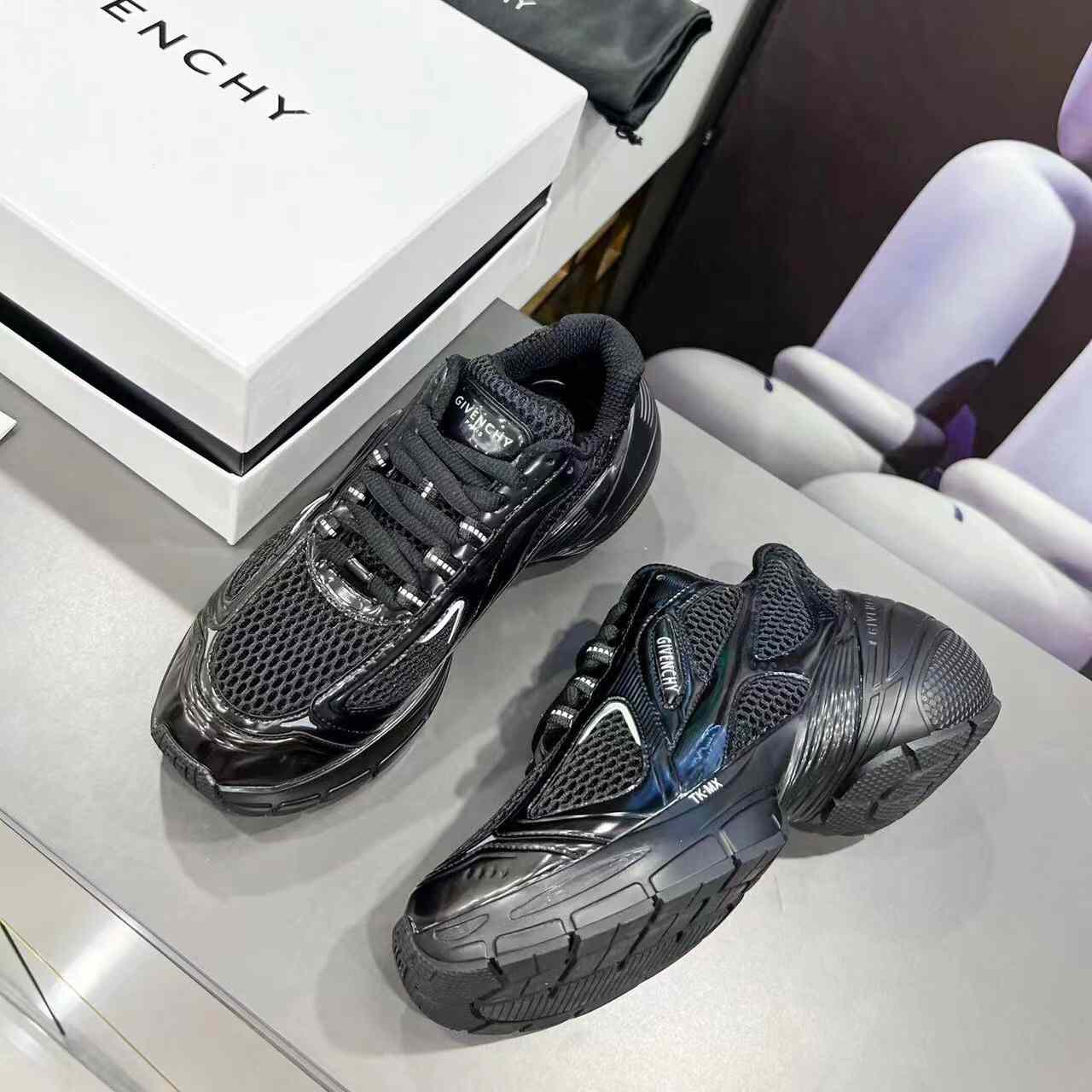 Givenchy TK-MX Runner Sneakers In Mesh - EUR FASHION