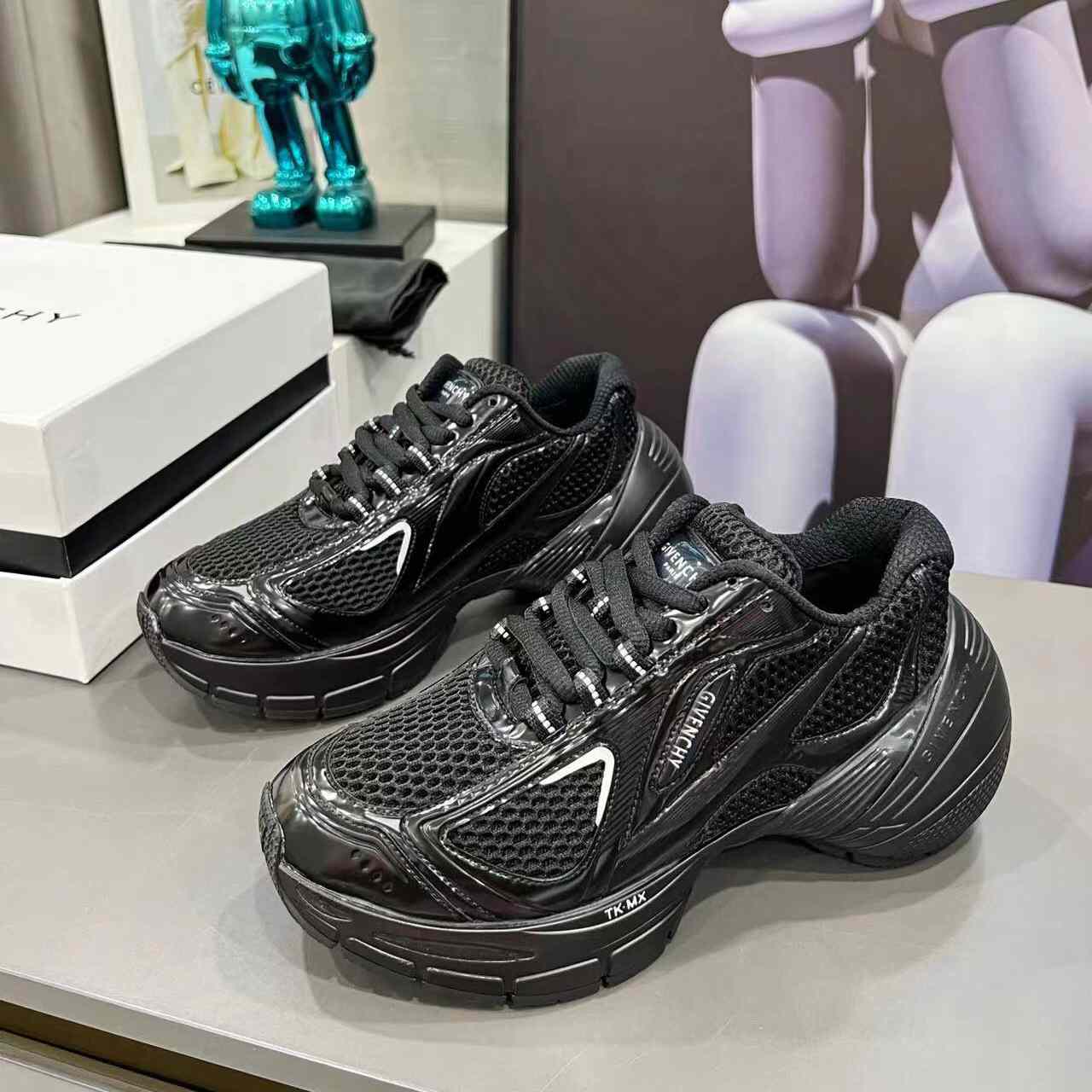 Givenchy TK-MX Runner Sneakers In Mesh - EUR FASHION