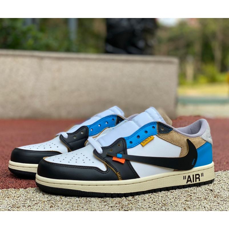  Air Jordan 1 x Off-white Low Sneaker    CZ0790-108 - EUR FASHION