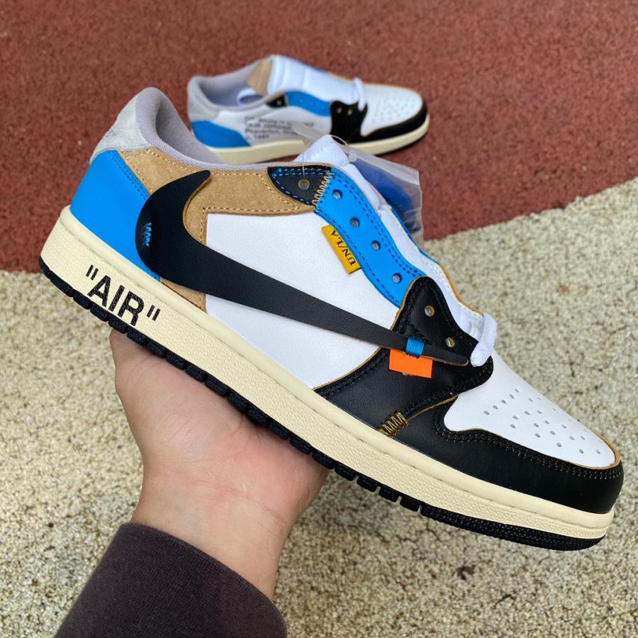  Air Jordan 1 x Off-white Low Sneaker    CZ0790-108 - EUR FASHION