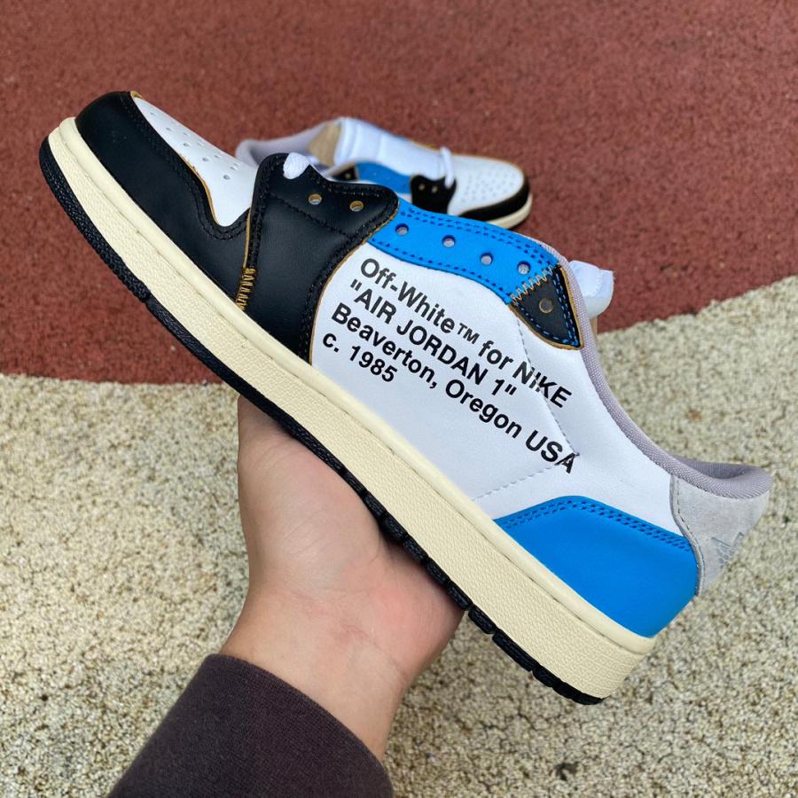  Air Jordan 1 x Off-white Low Sneaker    CZ0790-108 - EUR FASHION