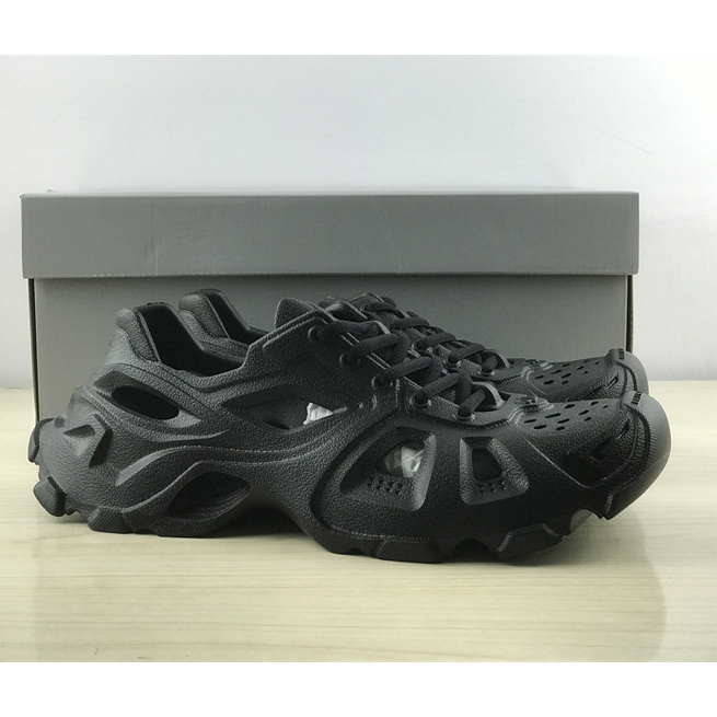 Balenciaga HD Lace-Up Sneaker In Black - EUR FASHION