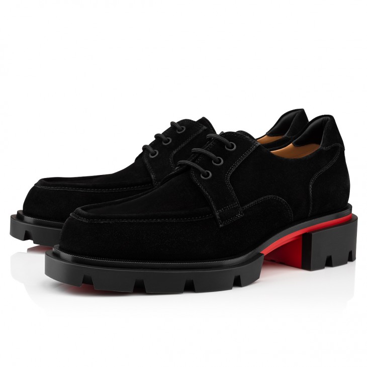 Christian Louboutin Our Georges L Loafers - Leather - Black - EUR FASHION