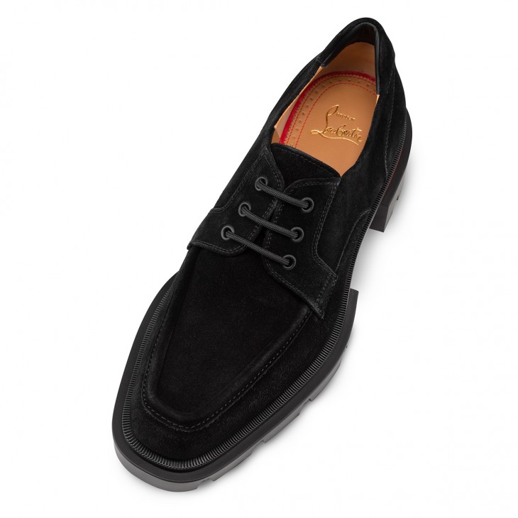 Christian Louboutin Our Georges L Loafers - Leather - Black - EUR FASHION