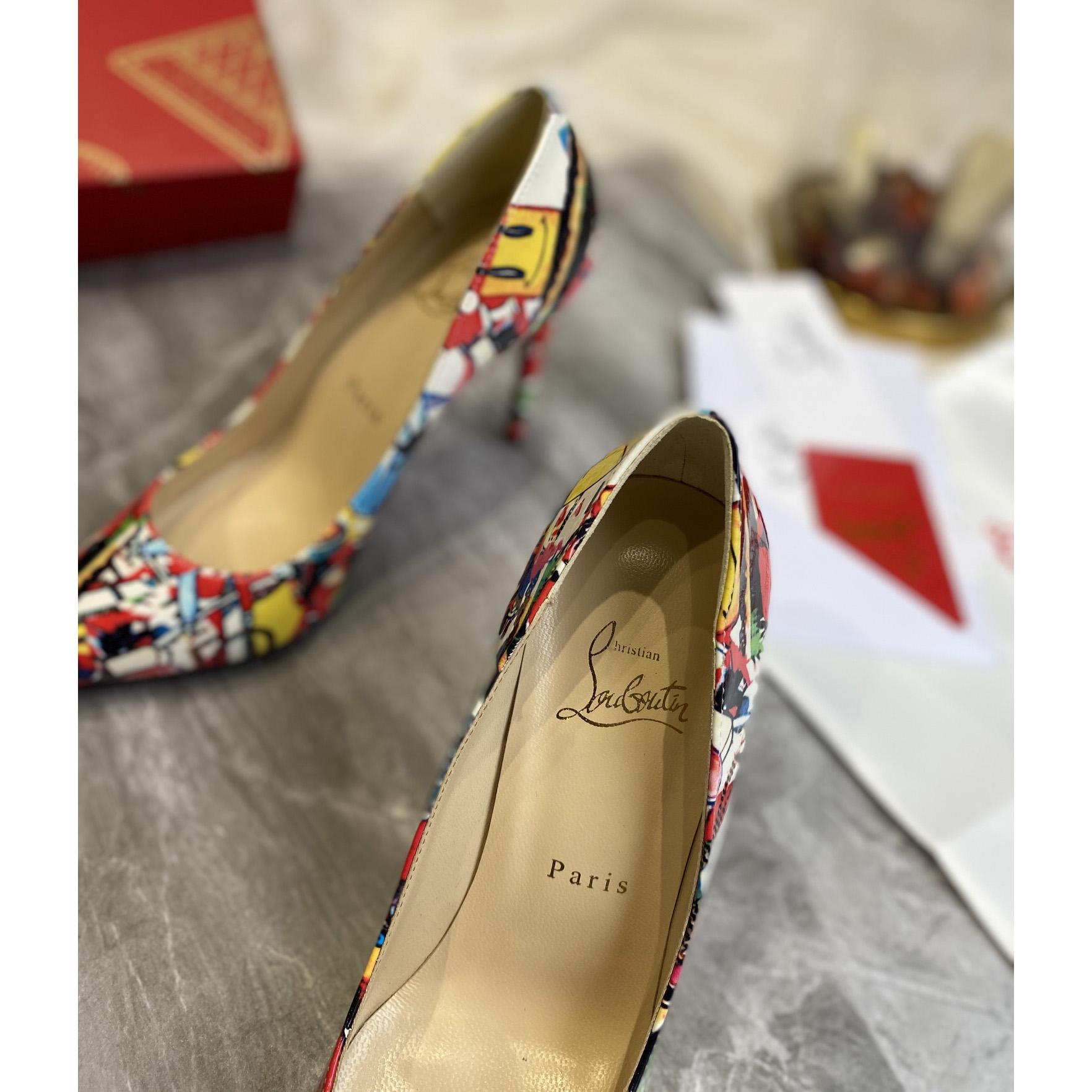 Christian Louboutin Pigalle Follies Print Pumps - EUR FASHION