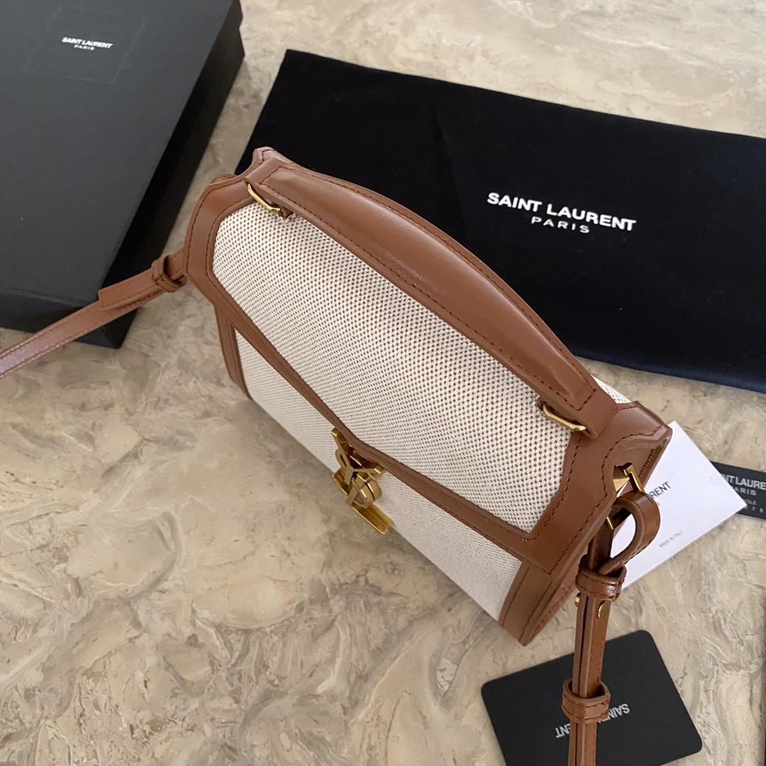 Saint Laurent Cassandra Mini Top Handle Bag  - EUR FASHION