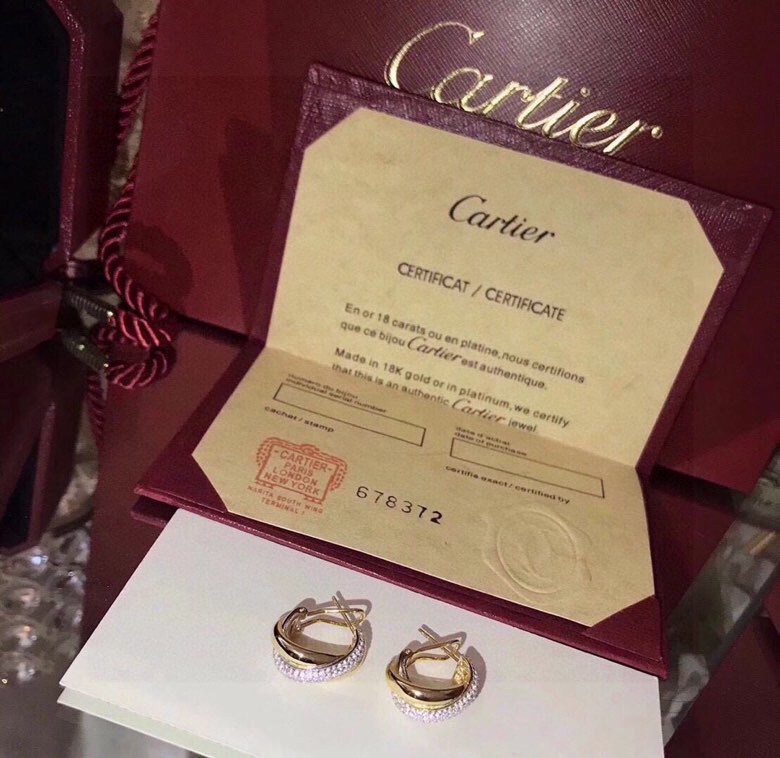 Cartier Trinity Earrings - EUR FASHION