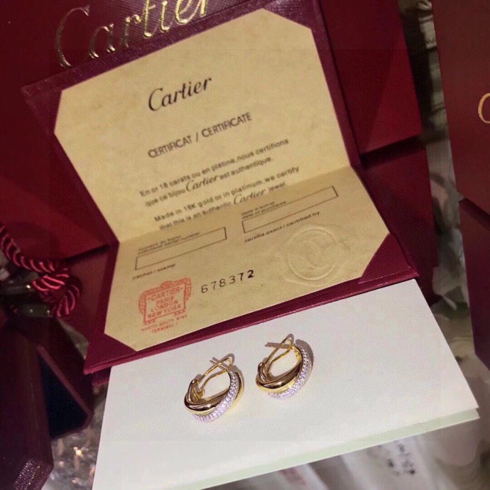 Cartier Trinity Earrings - EUR FASHION