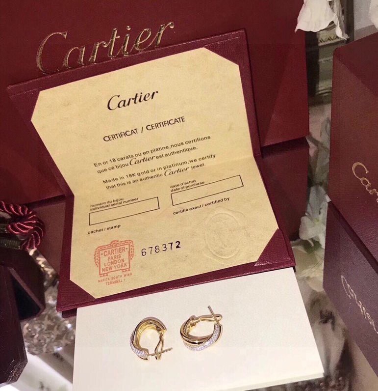 Cartier Trinity Earrings - EUR FASHION