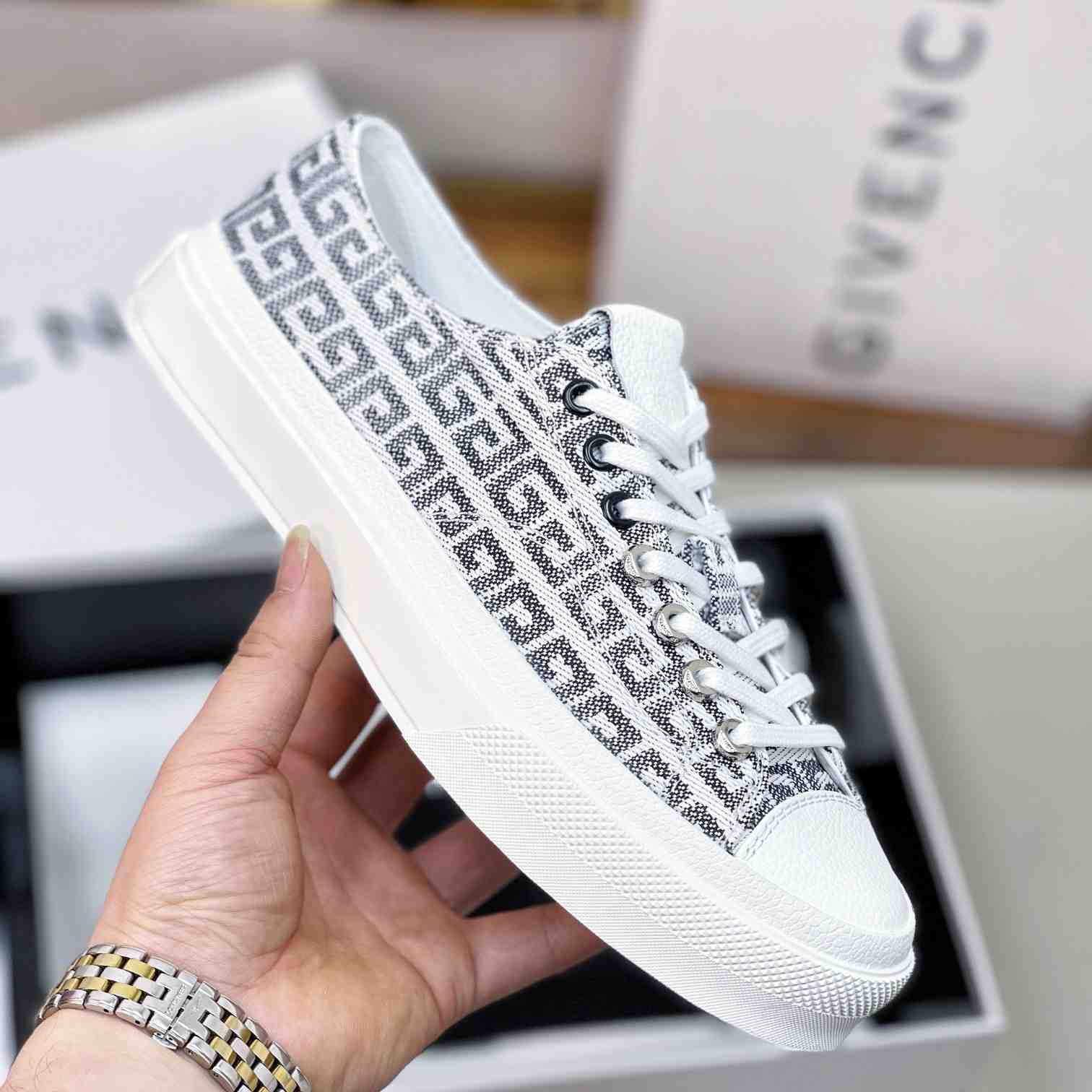 Givenchy Sneakers City In 4G Jacquard - EUR FASHION