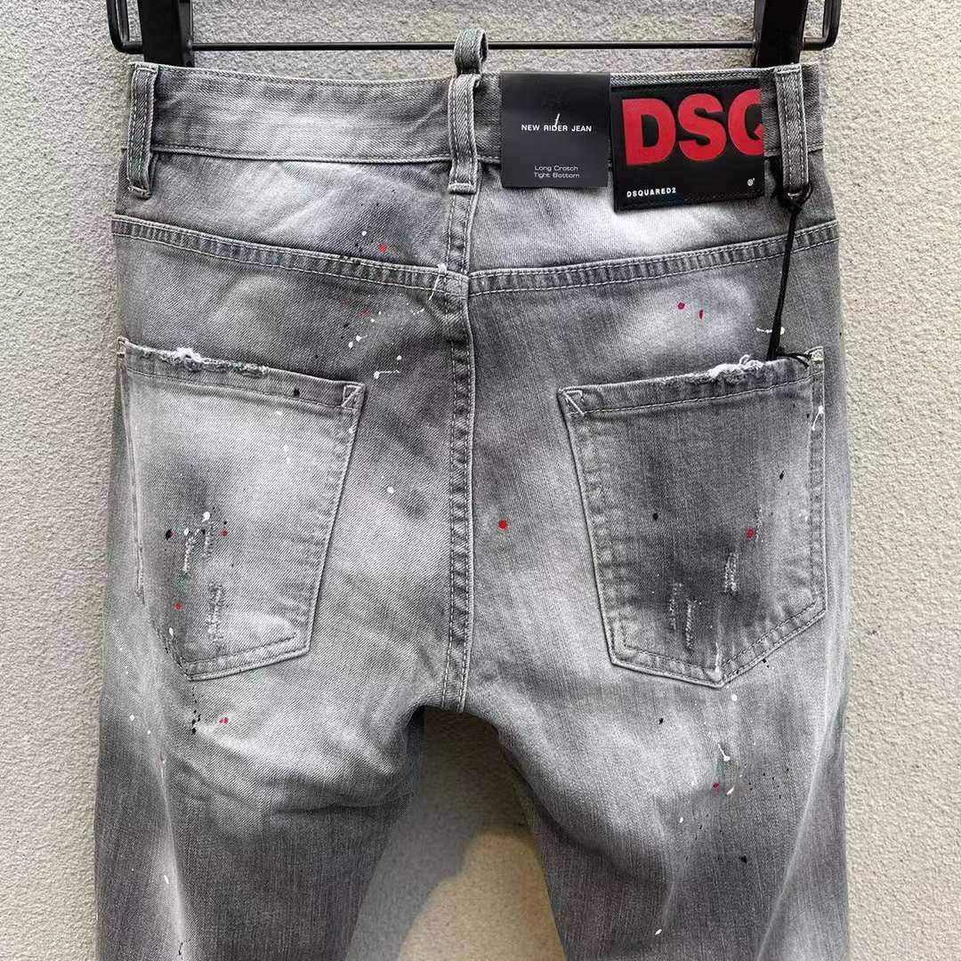 Dsquared2 Patch-Detail Cool Guy Slim Jeans    DSQ107 - EUR FASHION