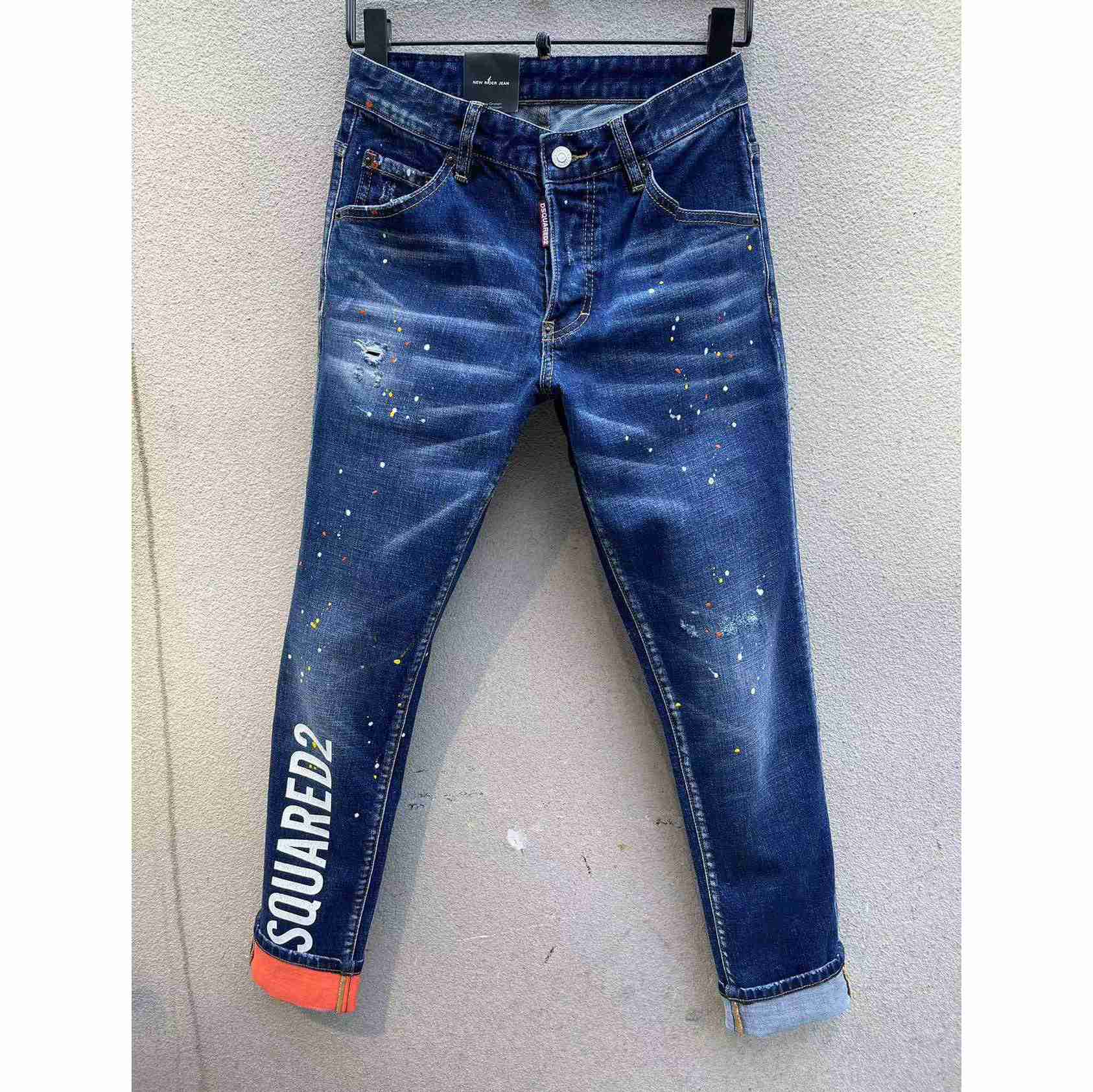 Dsquared2 Tidy Biker Slim-Fit Denim Jeans   DSQ108 - EUR FASHION