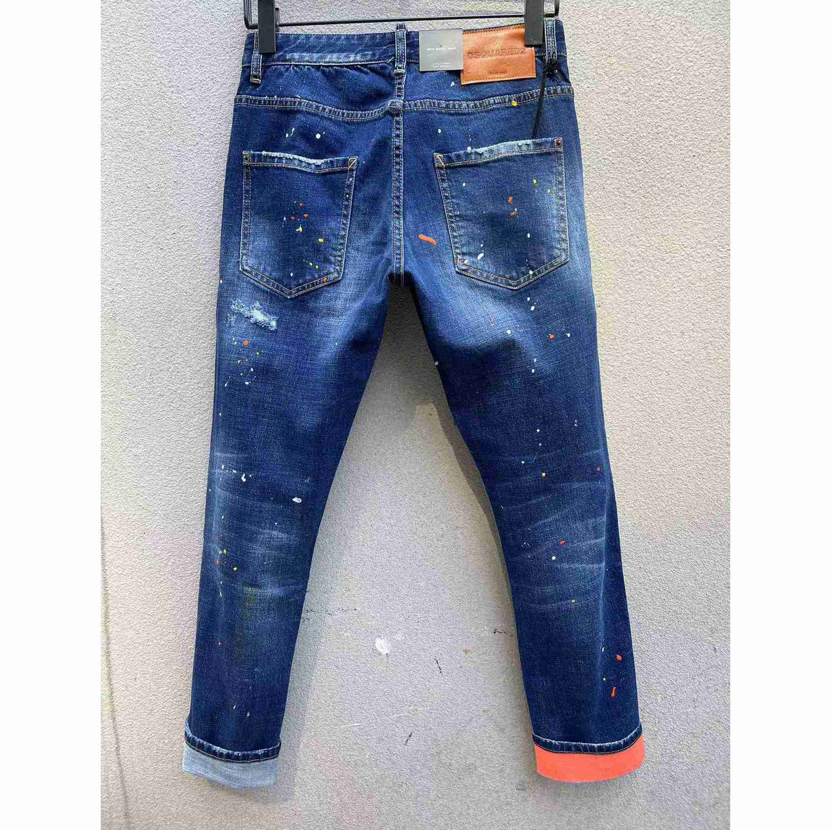 Dsquared2 Tidy Biker Slim-Fit Denim Jeans   DSQ108 - EUR FASHION