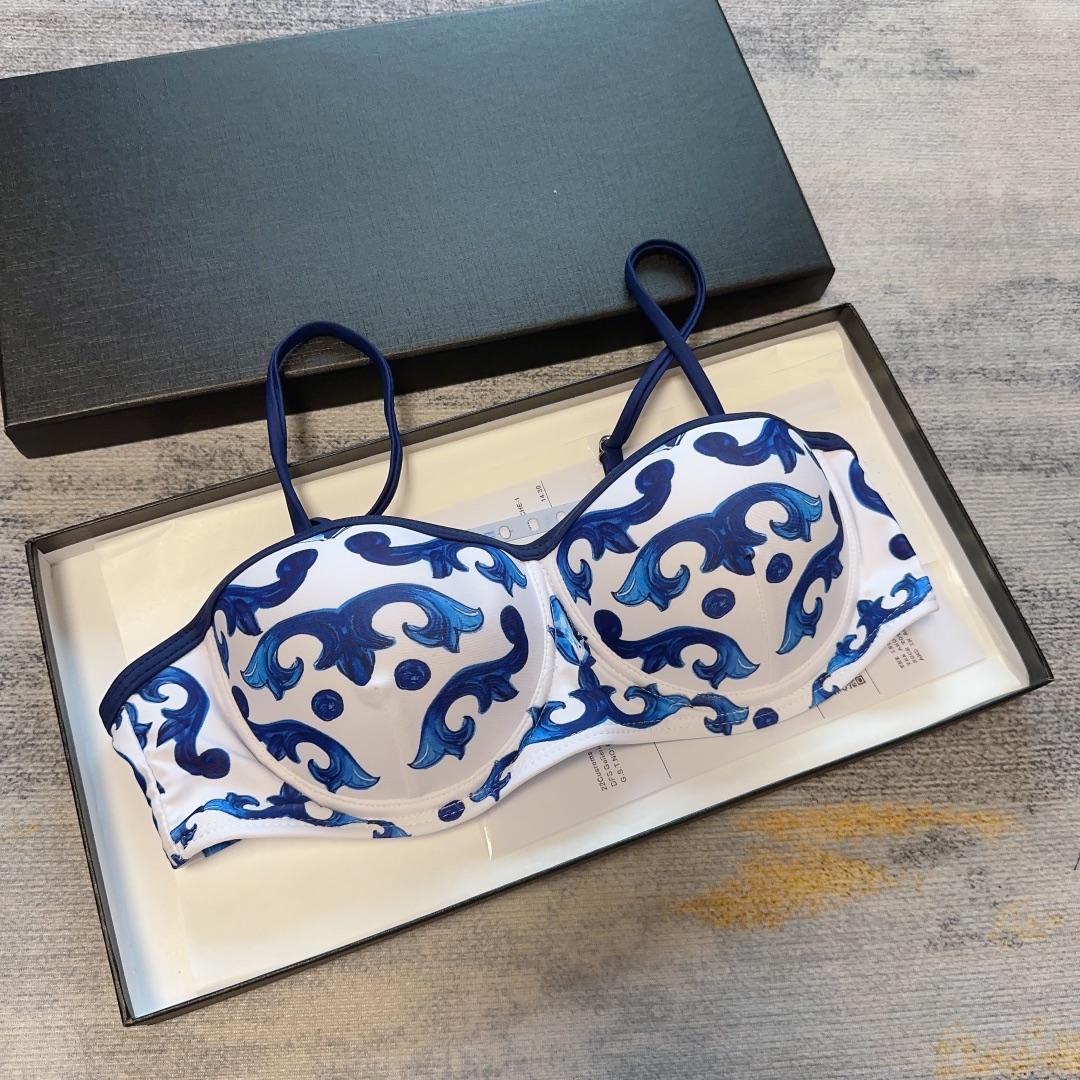 Dolce & Gabbana Majolica-print Balconette Bikini - EUR FASHION