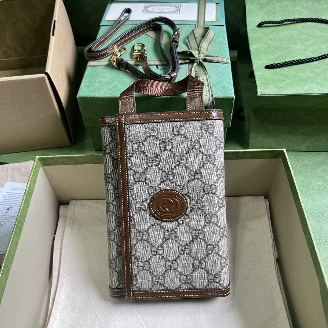 Gucci GG Top Handle Wallet(20-16-8.5cm) - EUR FASHION