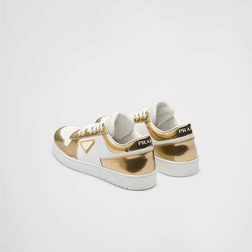 Prada Downtown Leather Sneakers - EUR FASHION