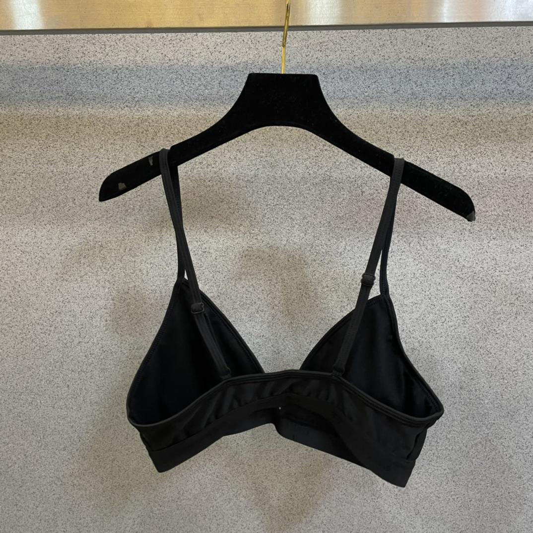 Balenciaga Sporty Bikini Set In Black - EUR FASHION