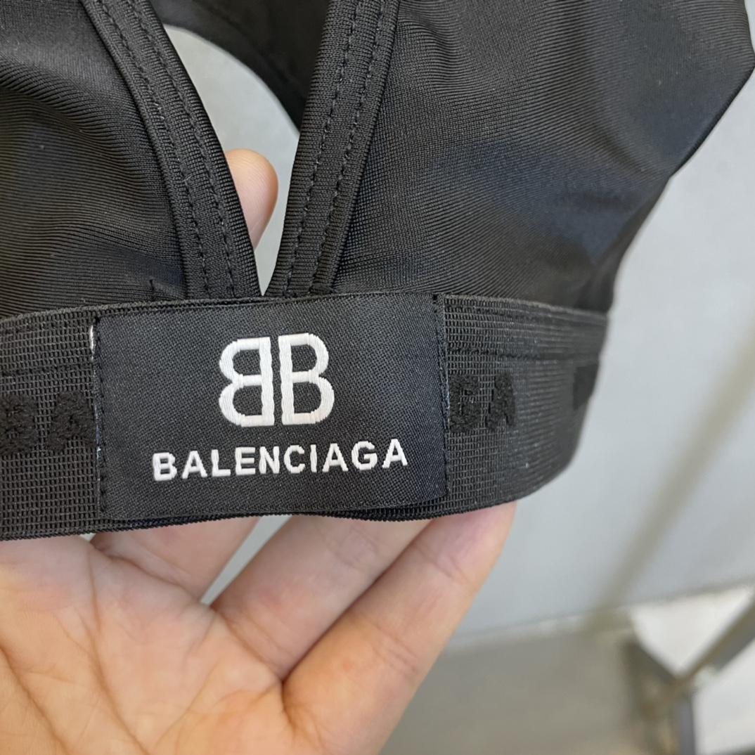 Balenciaga Sporty Bikini Set In Black - EUR FASHION