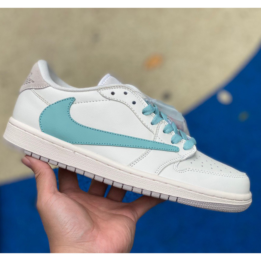 TIFFANY & CO. x Travis Scott x Air Jordan 1 Low “11837” Sneaker      DM7866-220 - EUR FASHION