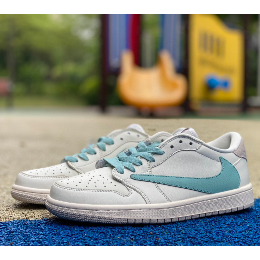 TIFFANY & CO. x Travis Scott x Air Jordan 1 Low “11837” Sneaker      DM7866-220 - EUR FASHION