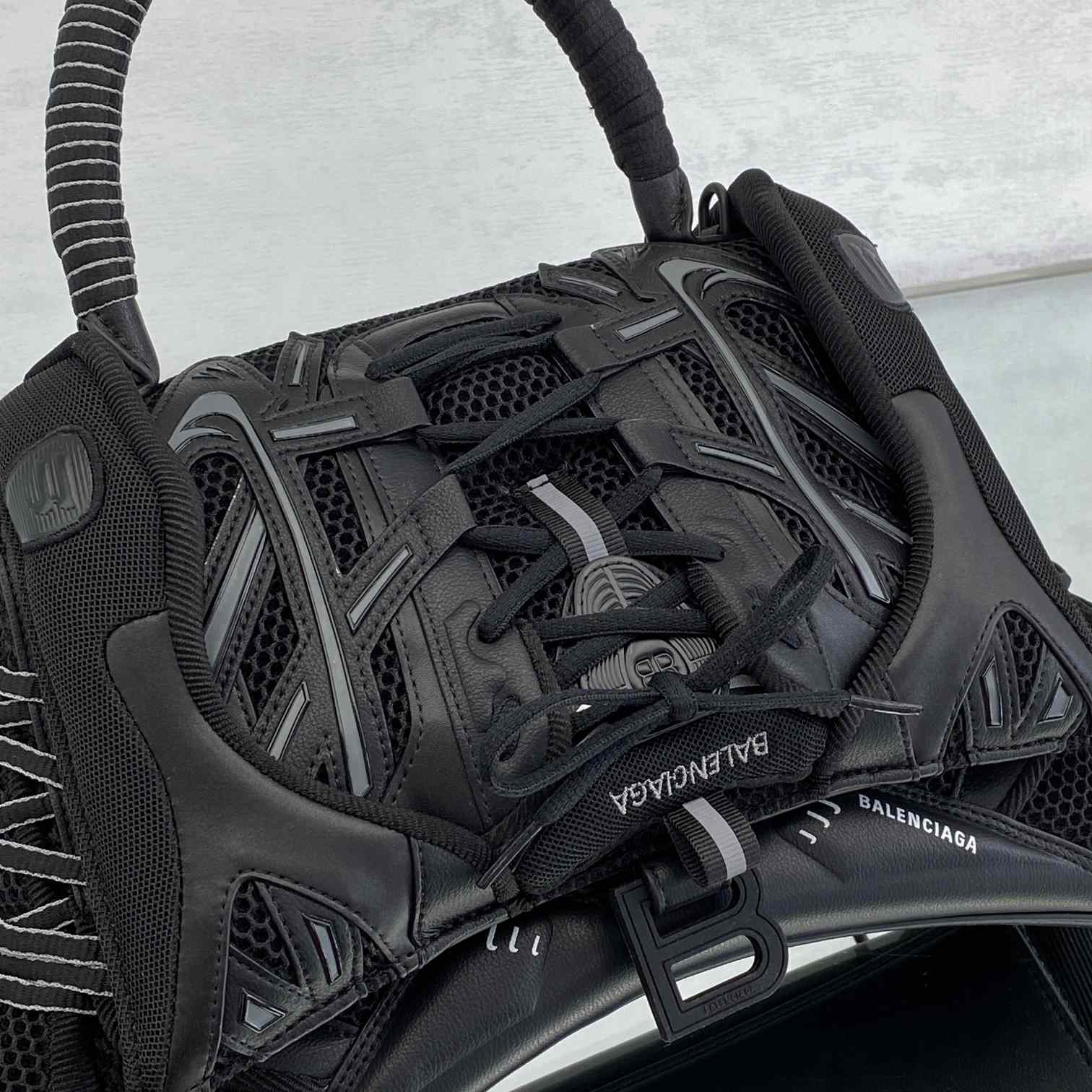 Balenciaga SneakerHead Medium Handbag In Black - EUR FASHION