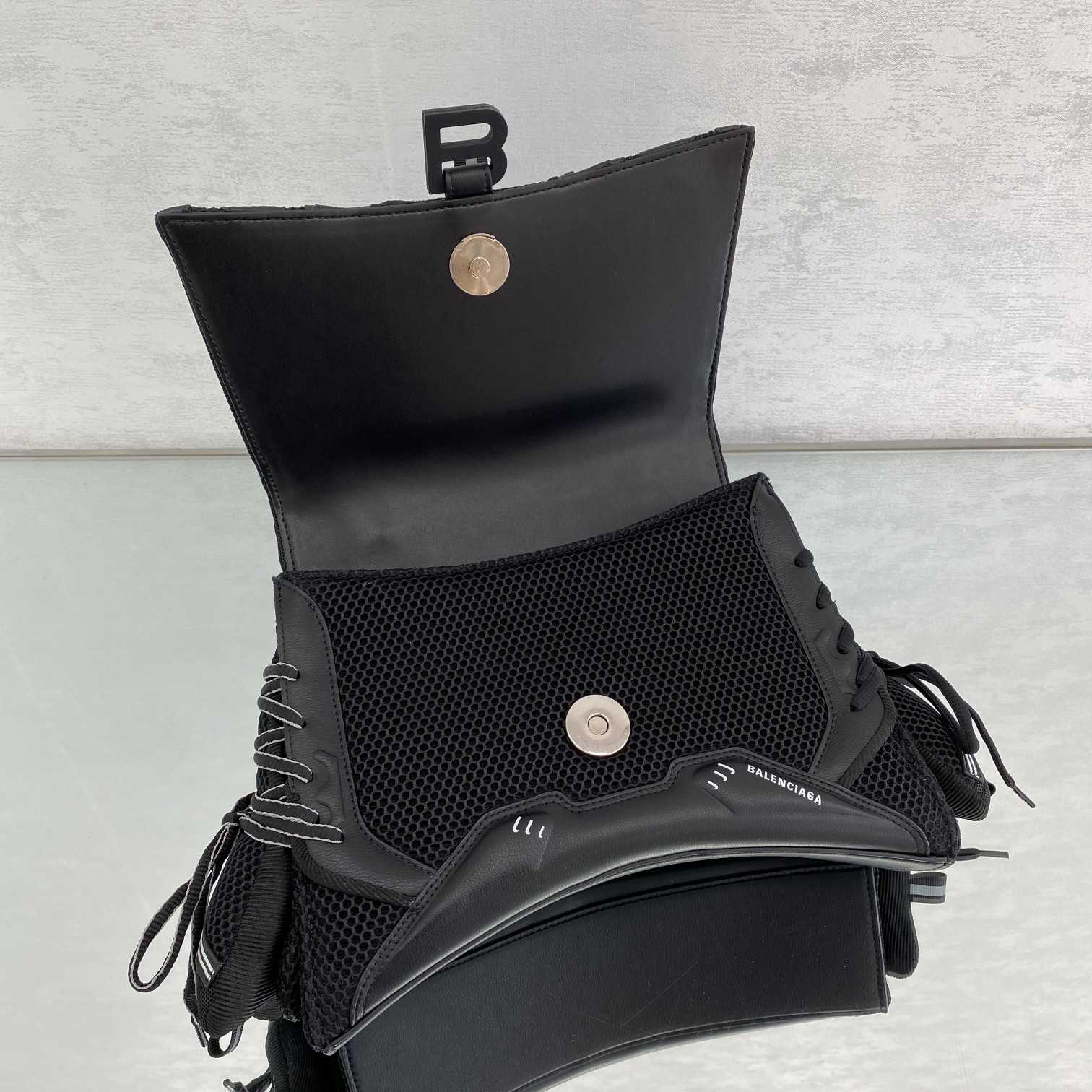 Balenciaga SneakerHead Medium Handbag In Black - EUR FASHION