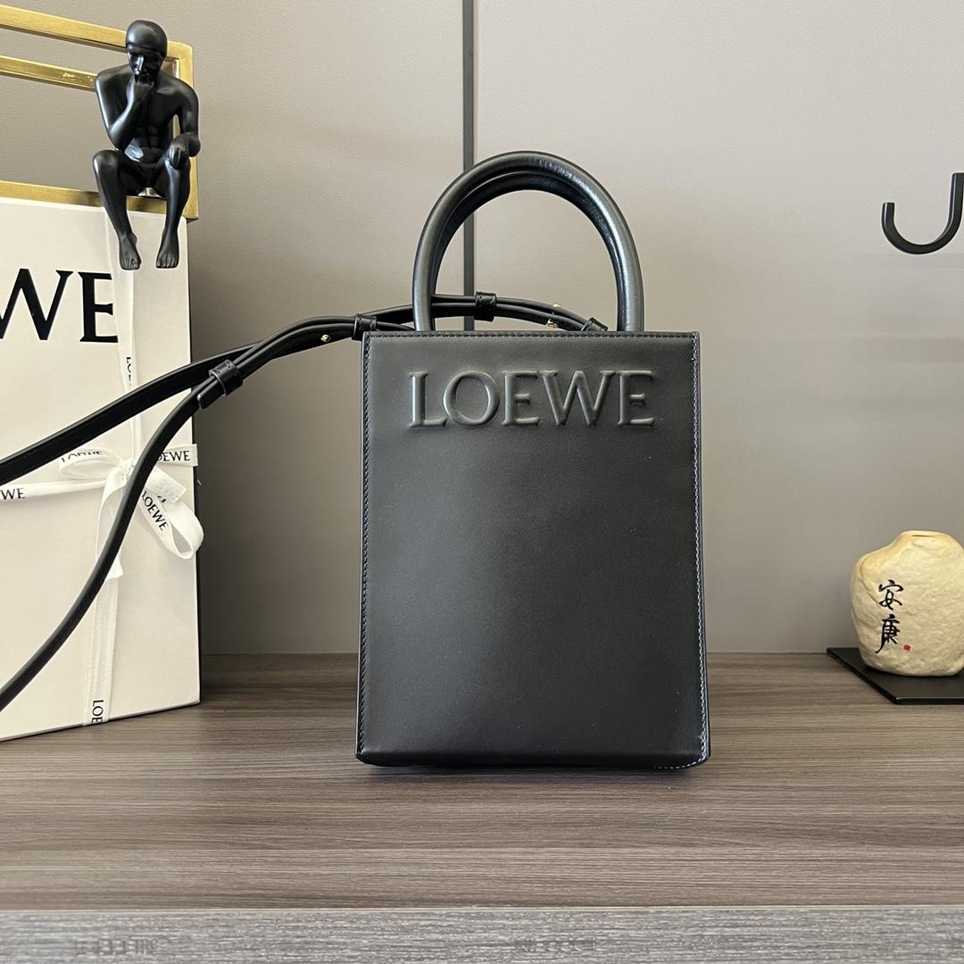 Loewe Standard A5 Tote In Sleek Calfskin - EUR FASHION