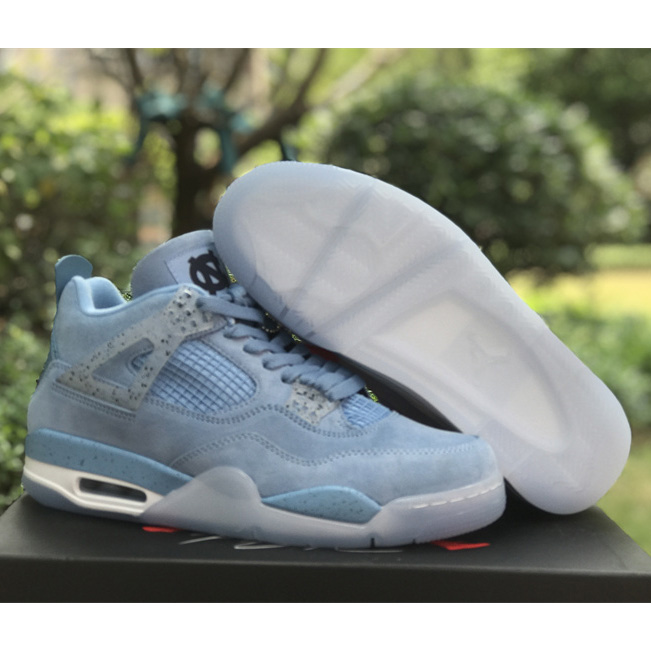 Air Jordan 4 Retro UNC PE Sneaker     AJ4-HO12MNJDLS247 - EUR FASHION