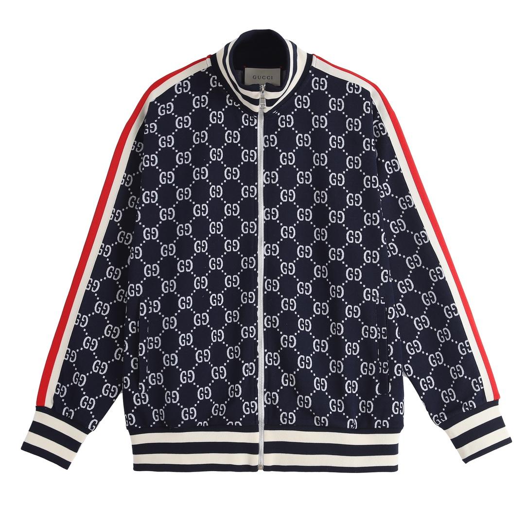 Gucci GG Jacquard Cotton Jacket - EUR FASHION