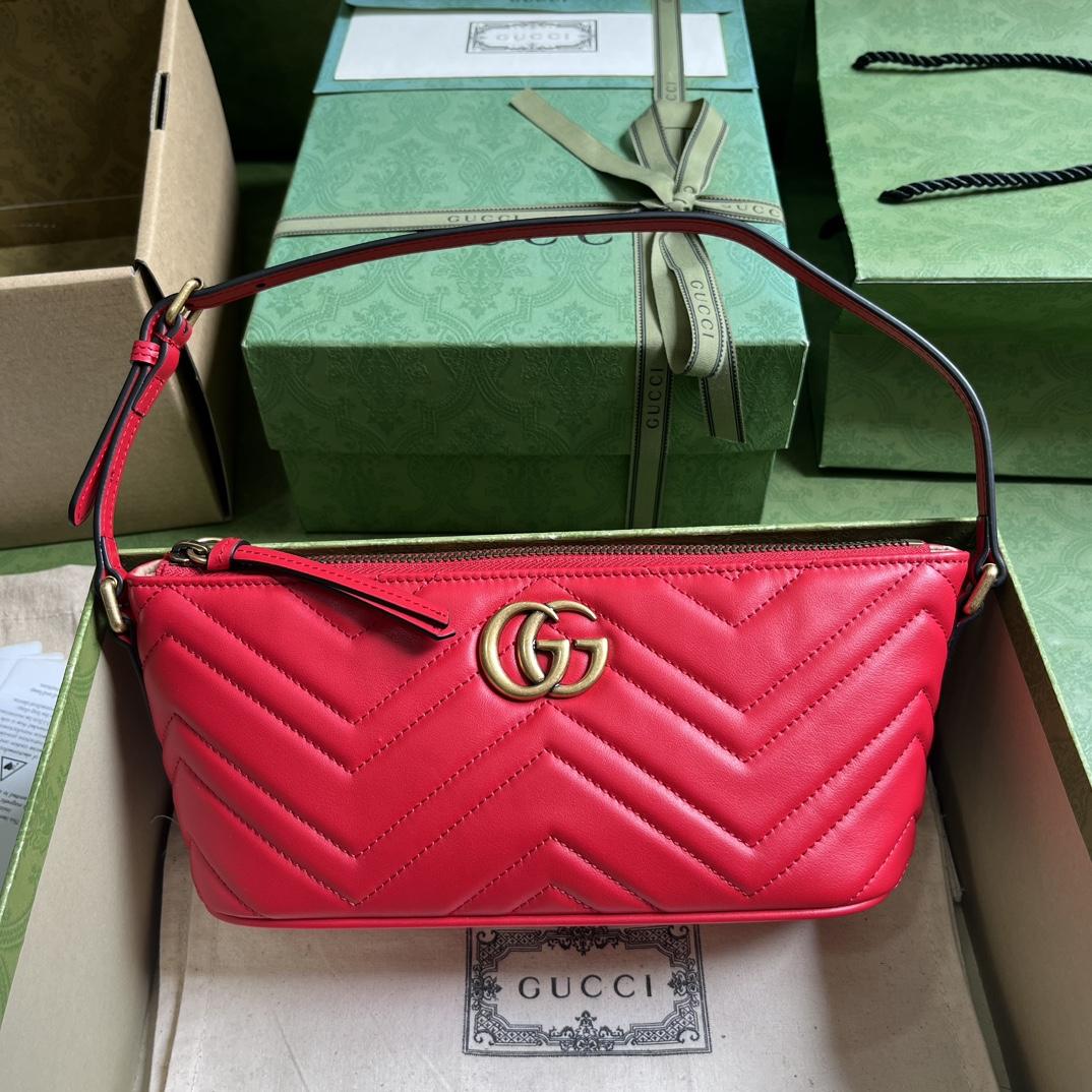 Gucci GG Marmont Small Shoulder Bag(23-12-10cm) - EUR FASHION