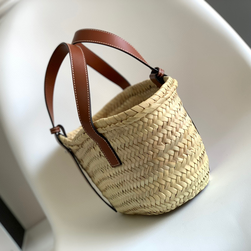 Loewe Basket Bag Woven Raffia  (33*17*13cm ) - EUR FASHION