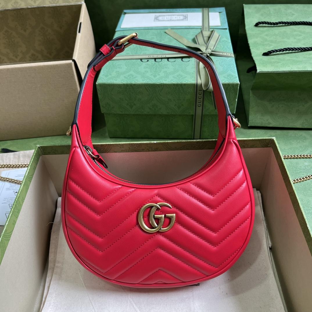 Gucci GG Marmont Matelassé Mini Bag(21.5-11-5cm) - EUR FASHION