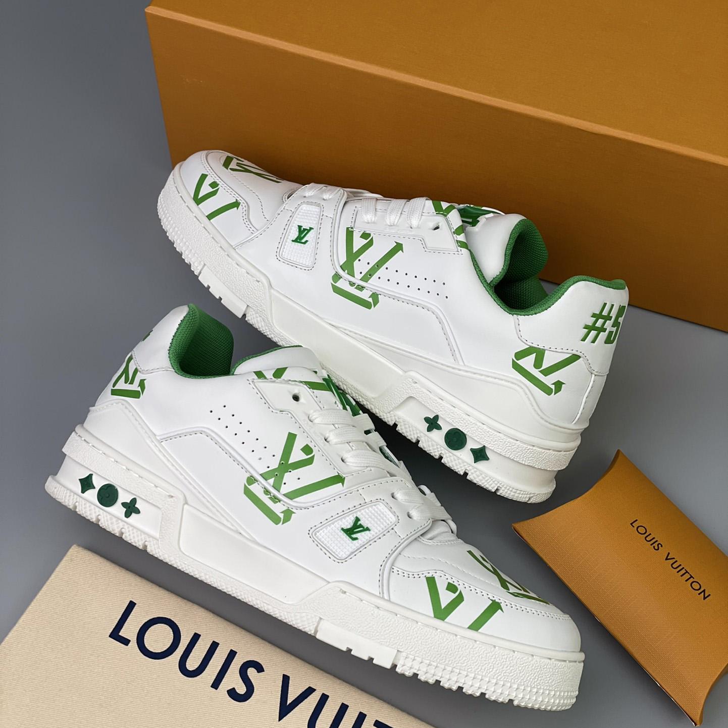 Louis Vuitton LV Trainer Sneaker       1AAGXF - EUR FASHION