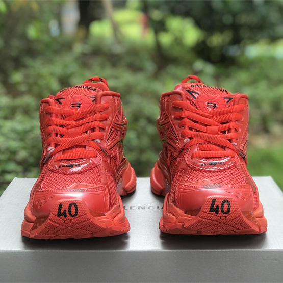 Balenciaga Runner Sneaker In Red - EUR FASHION