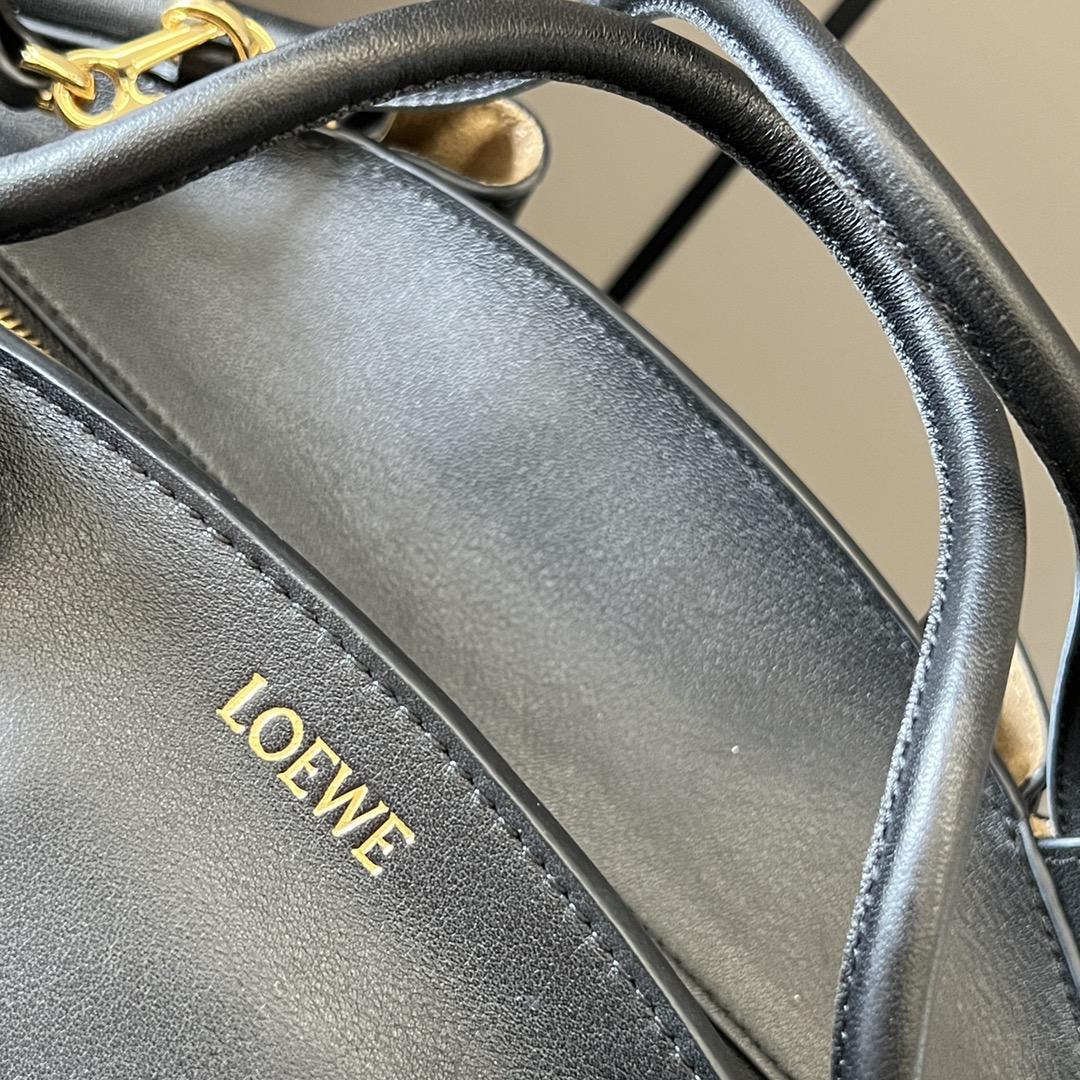 Loewe Small Paseo Bag In Shiny Nappa Calfskin - EUR FASHION