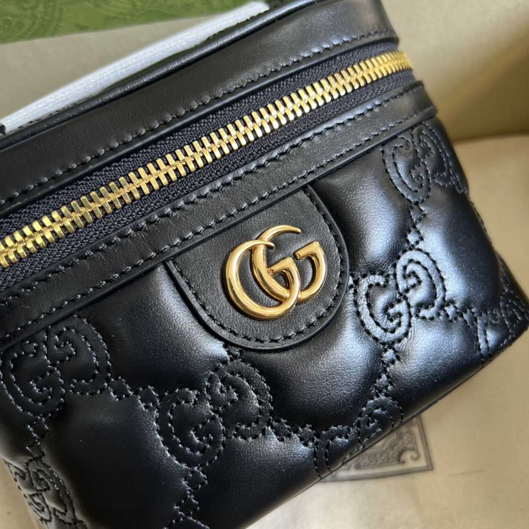 Gucci GG Matelassé Top Handle Mini Bag(16-10.5-5cm) - EUR FASHION