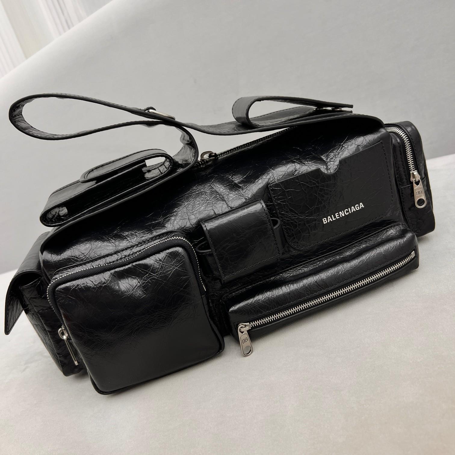 Balenciaga Superbusy Small Sling Pocket Bag (30x14x12cm) - EUR FASHION