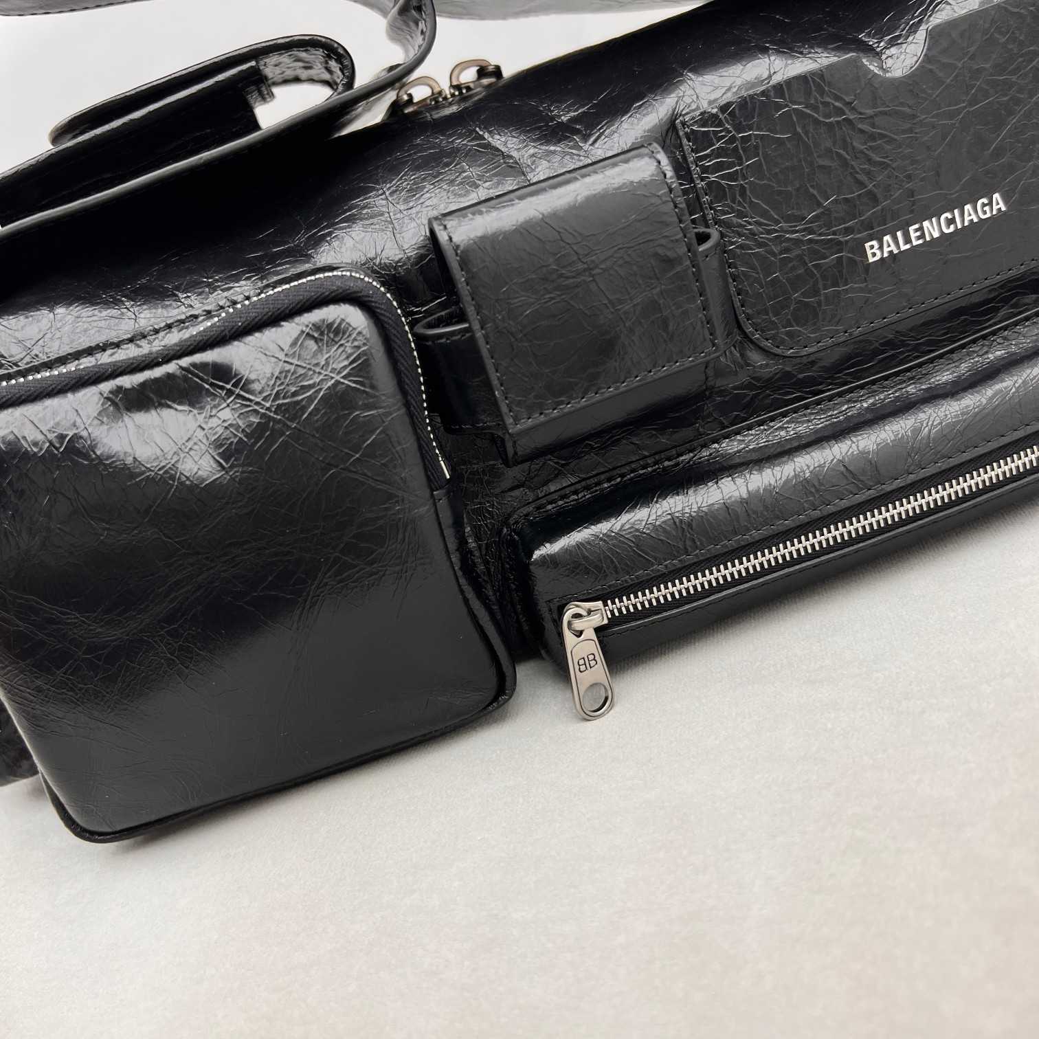 Balenciaga Superbusy Small Sling Pocket Bag (30x14x12cm) - EUR FASHION