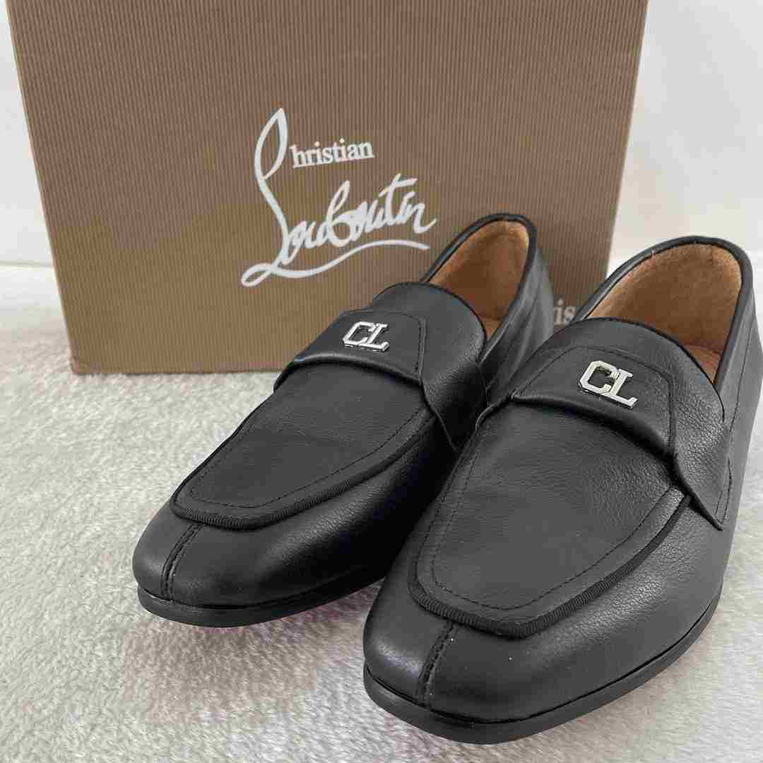 Christian Louboutin Varsimoc Loafers - Calf leather - Black - EUR FASHION