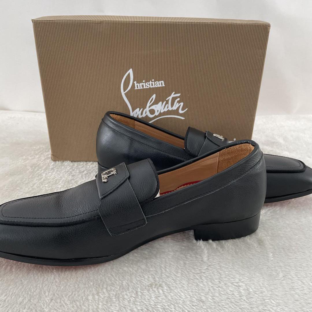 Christian Louboutin Varsimoc Loafers - Calf leather - Black - EUR FASHION