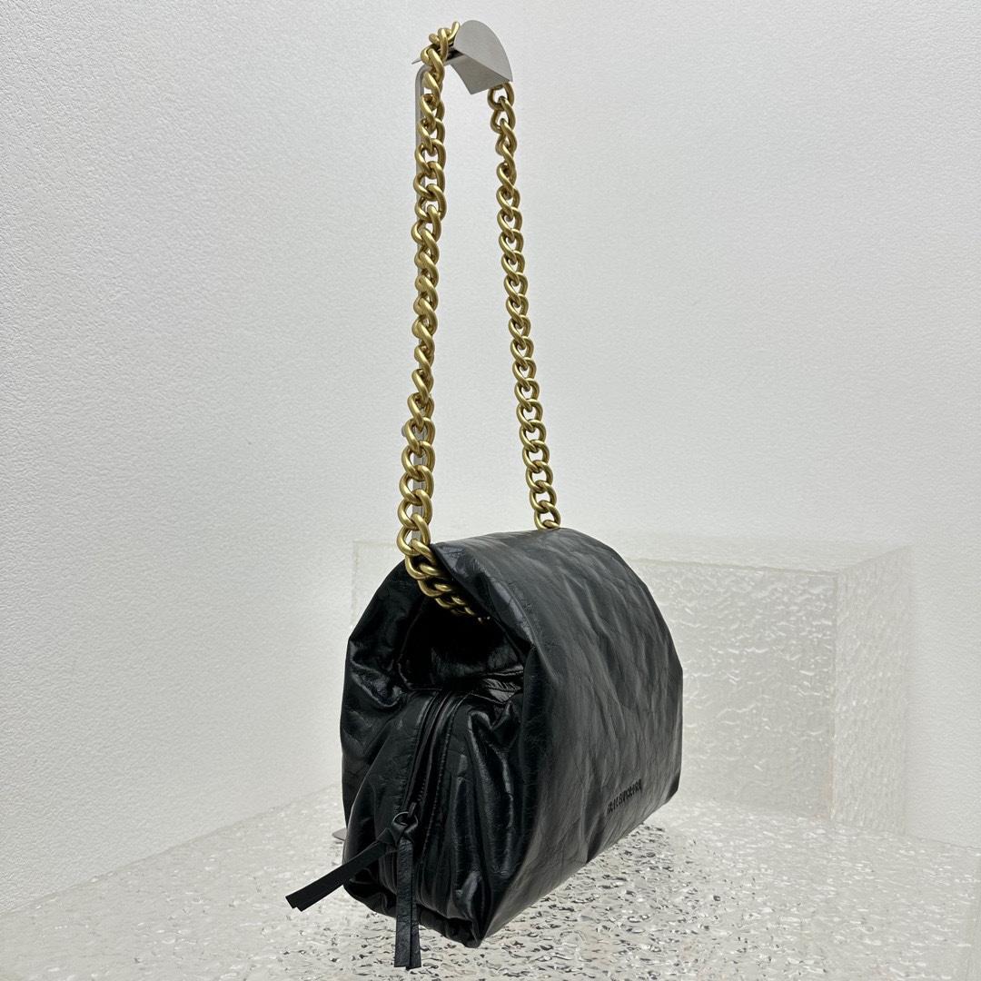 Balenciaga Puffer Small Bag In Black - EUR FASHION