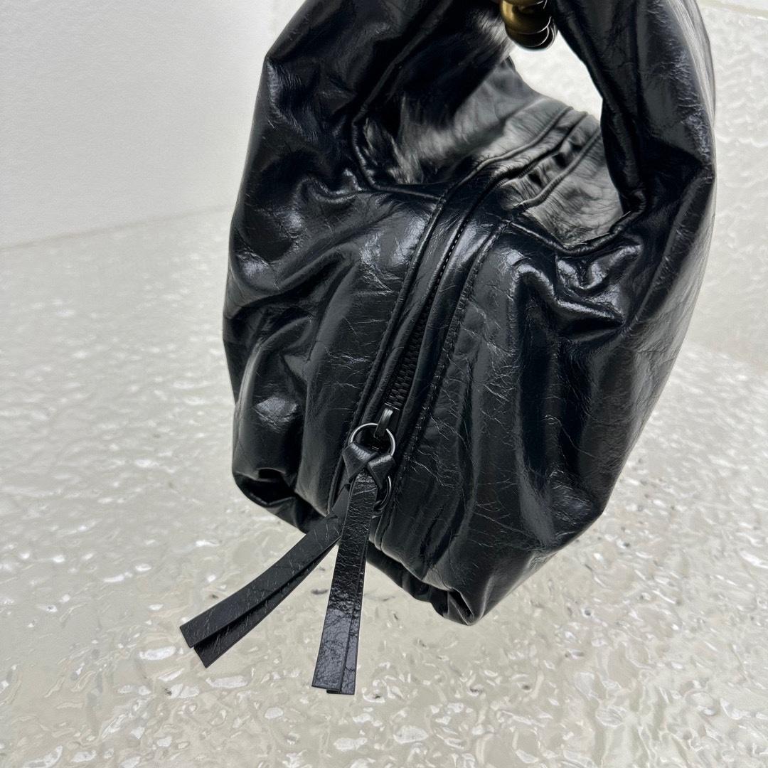 Balenciaga Puffer Small Bag In Black - EUR FASHION