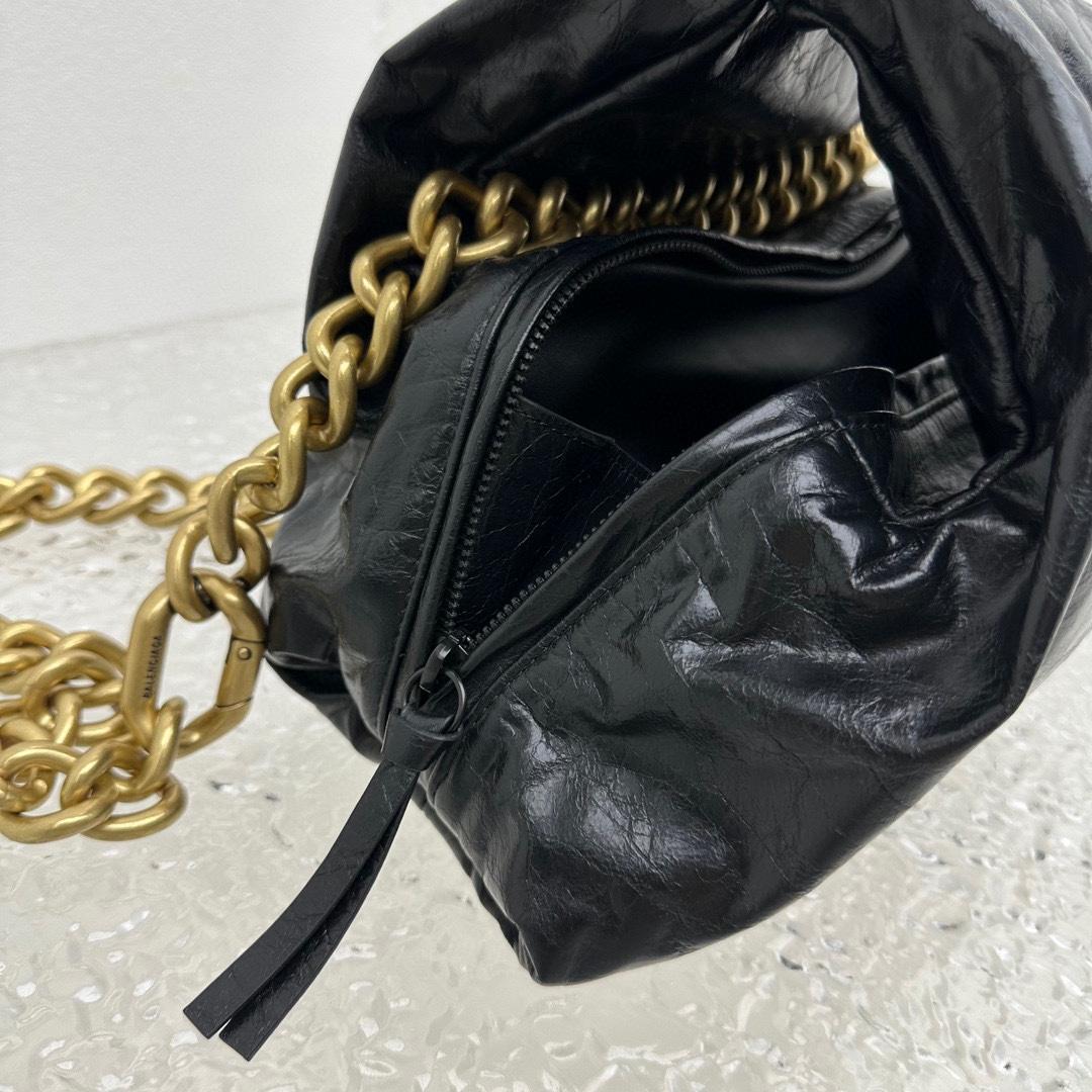 Balenciaga Puffer Small Bag In Black - EUR FASHION